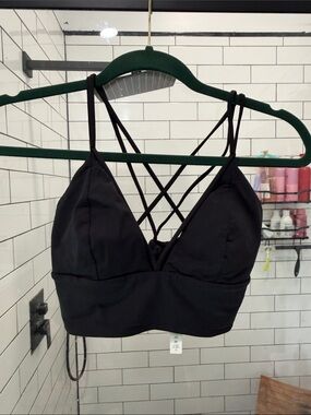 Black Strappy Bralette - LULULEMON